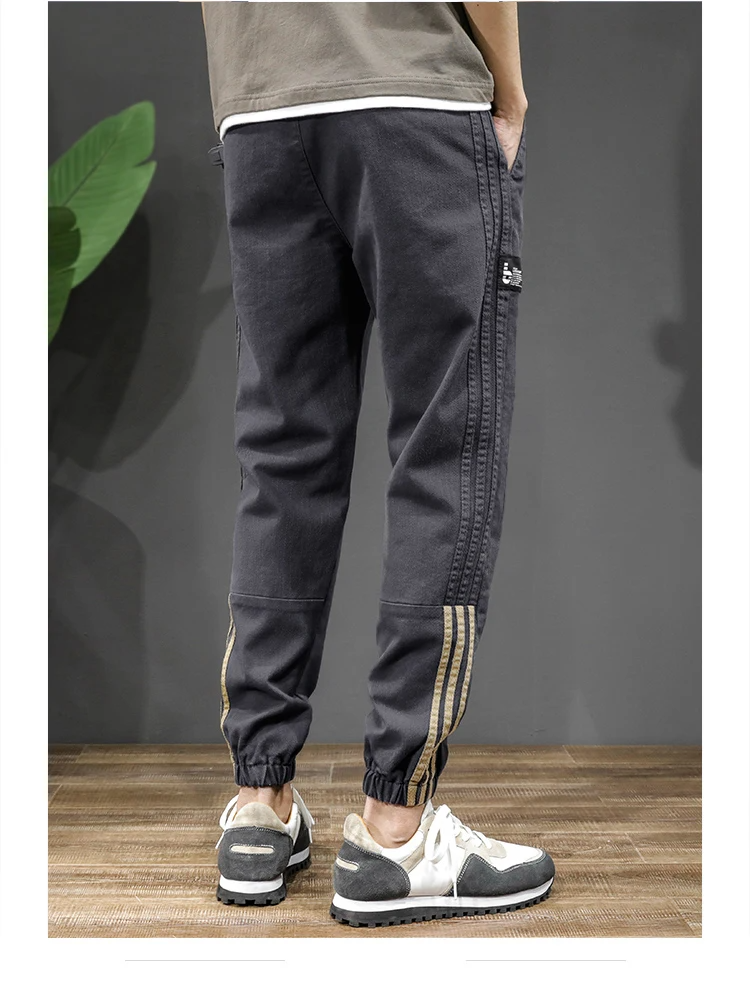 Rocco - Heren-Trendy Met Fleece Gevoerde Cargo Broek