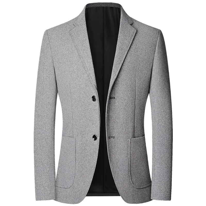 DIEDERIK - Heren Slim Fit Wollen Blazer voor Zakelijke Casual Kleding