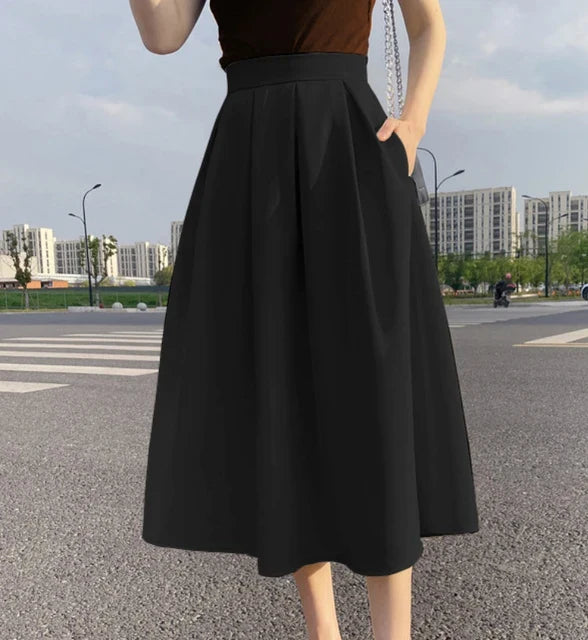 ILEANA - Elegante Midi-Rok