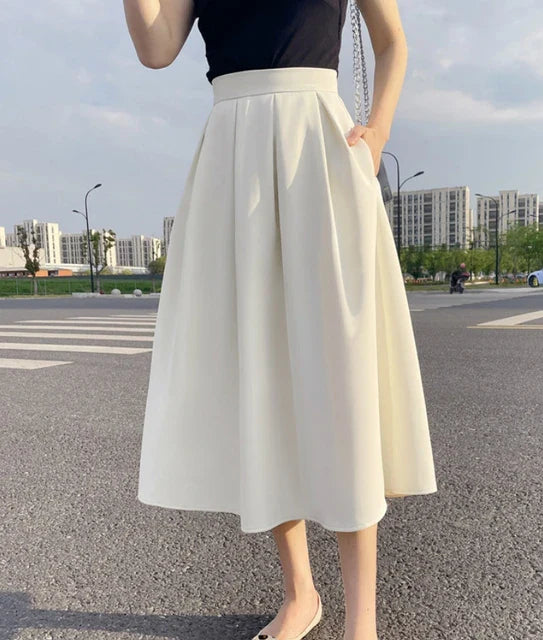 ILEANA - Elegante Midi-Rok