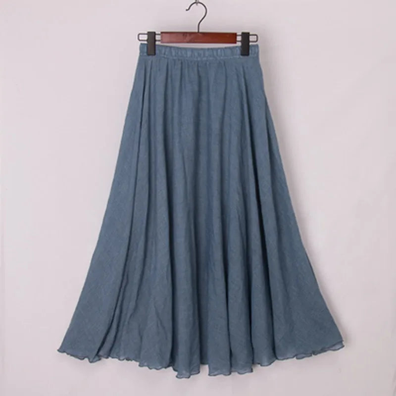 PRYS - Casual Katoenen Maxi-rok