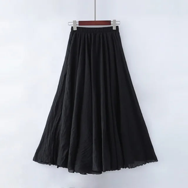 PRYS - Casual Katoenen Maxi-rok