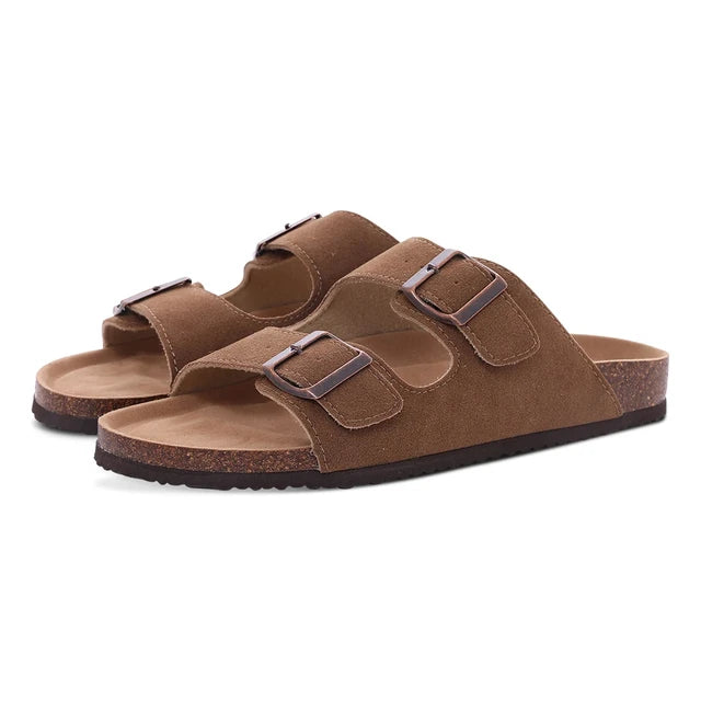 ADRI - Unisex sandalen met Voetboog Ondersteuning, Antislip en dubbele gesp