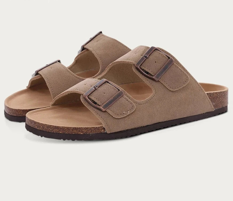 ADRI - Unisex sandalen met Voetboog Ondersteuning, Antislip en dubbele gesp