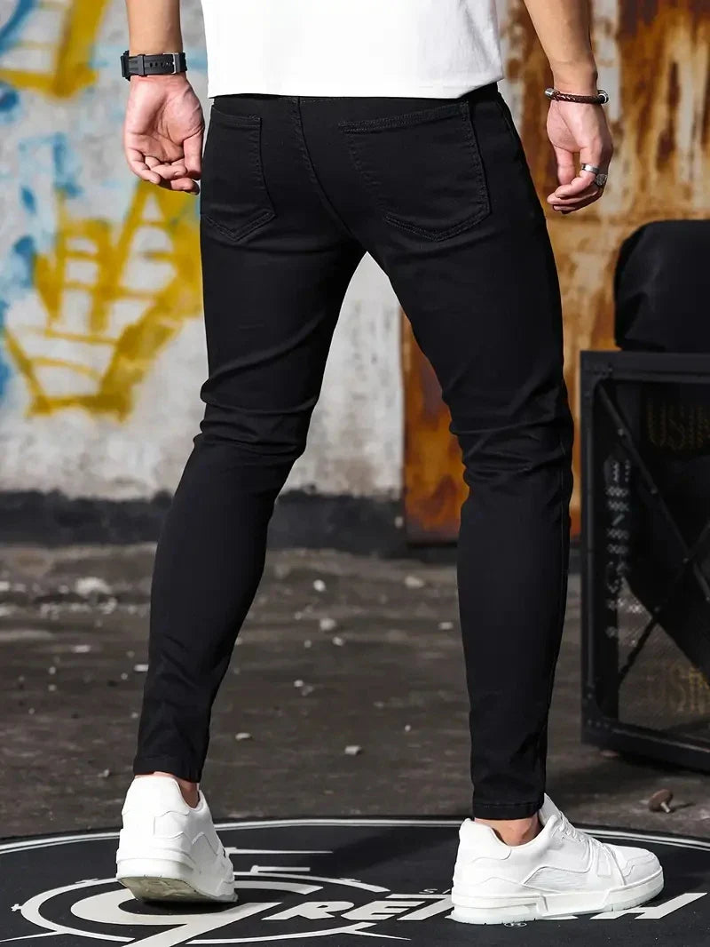 XAVIER - Heren Retro Stretch Jeans