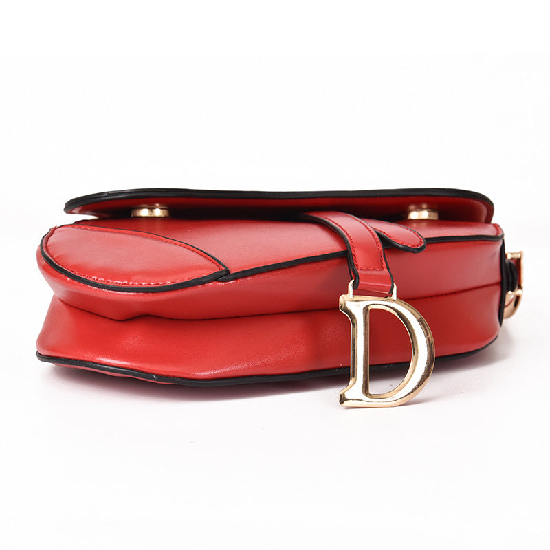 EMMA - Luxe Dames Schoudertas - Exclusieve PU - leren Saddle Bag