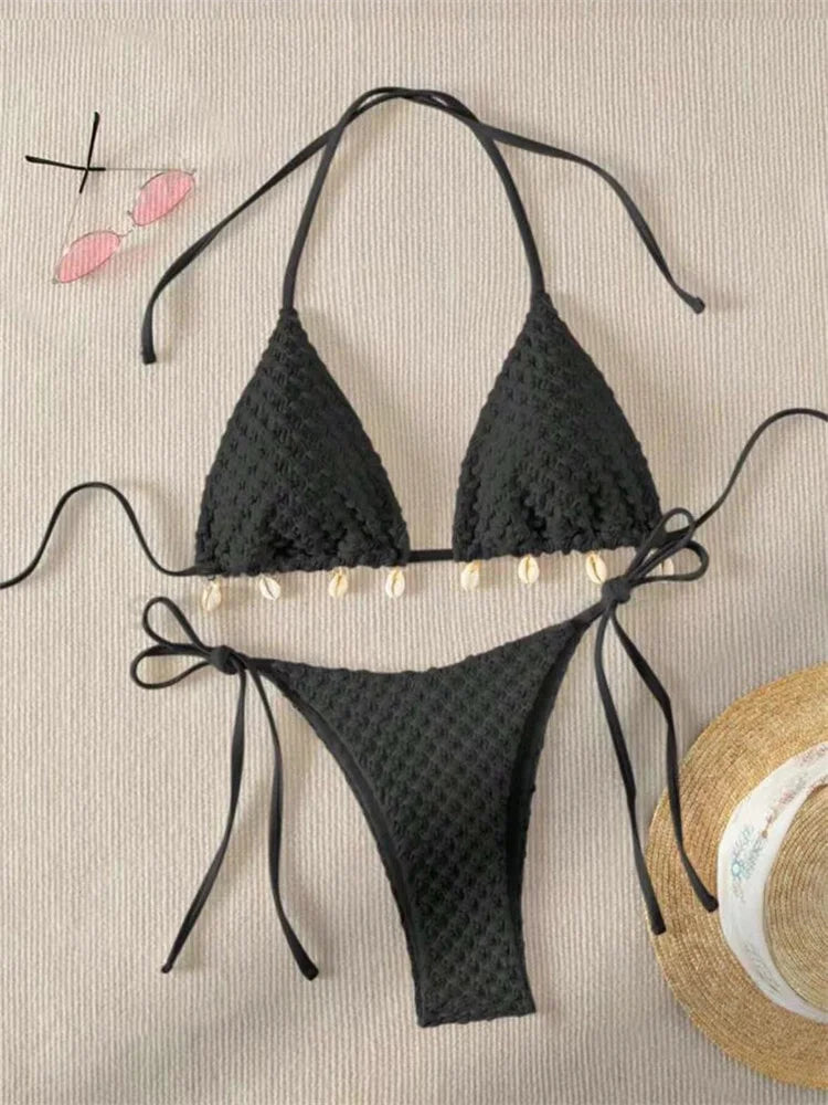 URIEN - Schelp Designer Bikini-Set