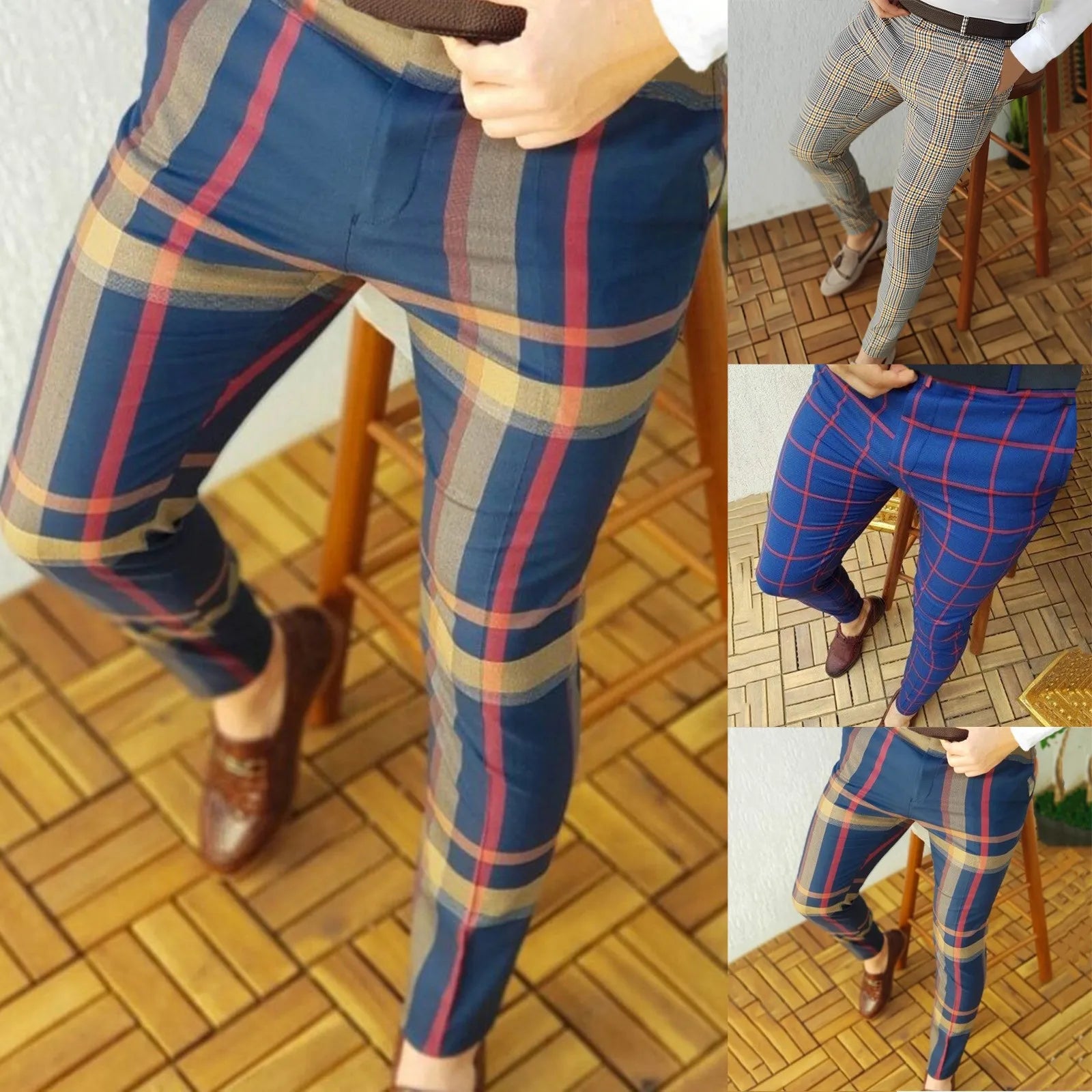 BENCE - Stijlvolle Stretch Fit Pak Broek