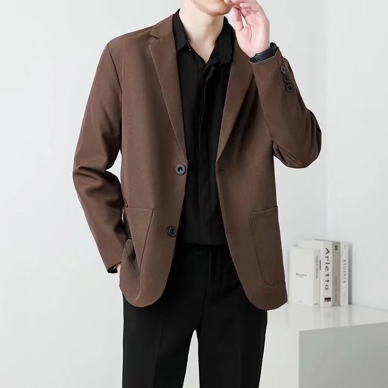 LUKAS - Heren Slim Fit Business Casual Blazer