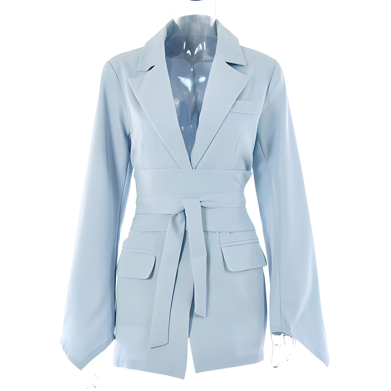 KARLA - Verfijnde blazer met riem